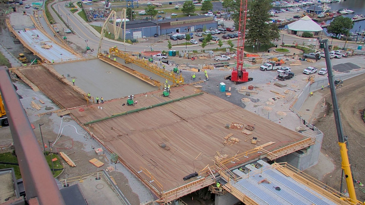 State Street intersection construction on June 15