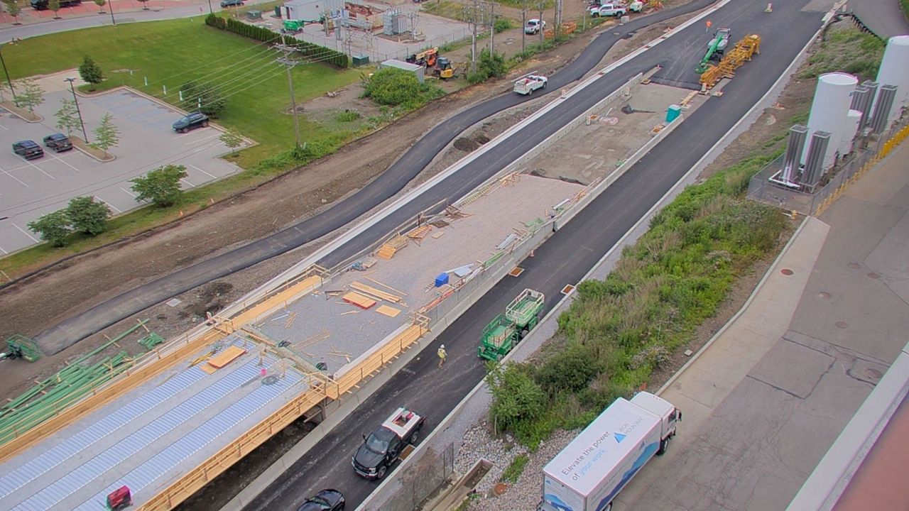 East side ramps at State Street on June 15