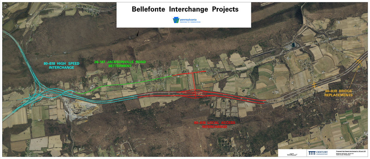 Bellefonte Interchange Projects