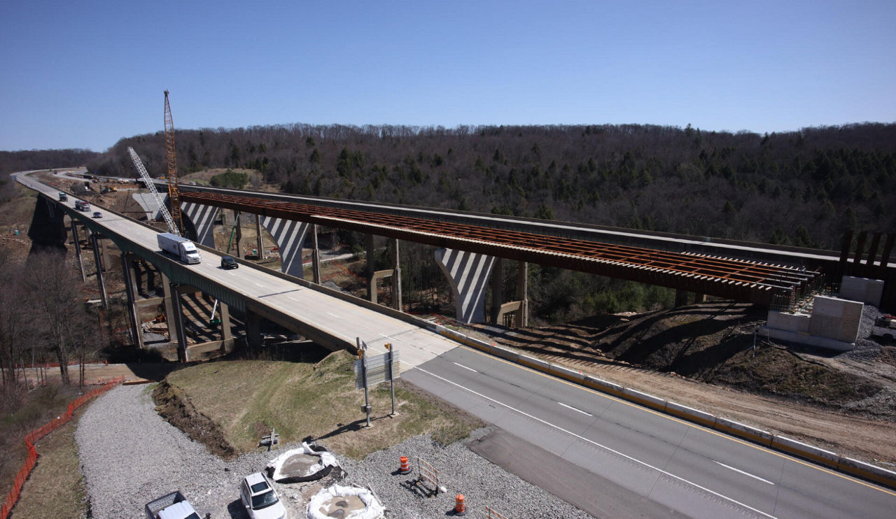 Span 4 Beam Installation Overview