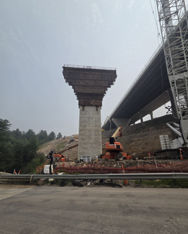 Canoe Creek Bridge Pier 3 Westbound