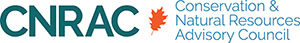 Conservation and Natural Resources Advisory Council logo. Features the text "CNRAC" and a red leaf.