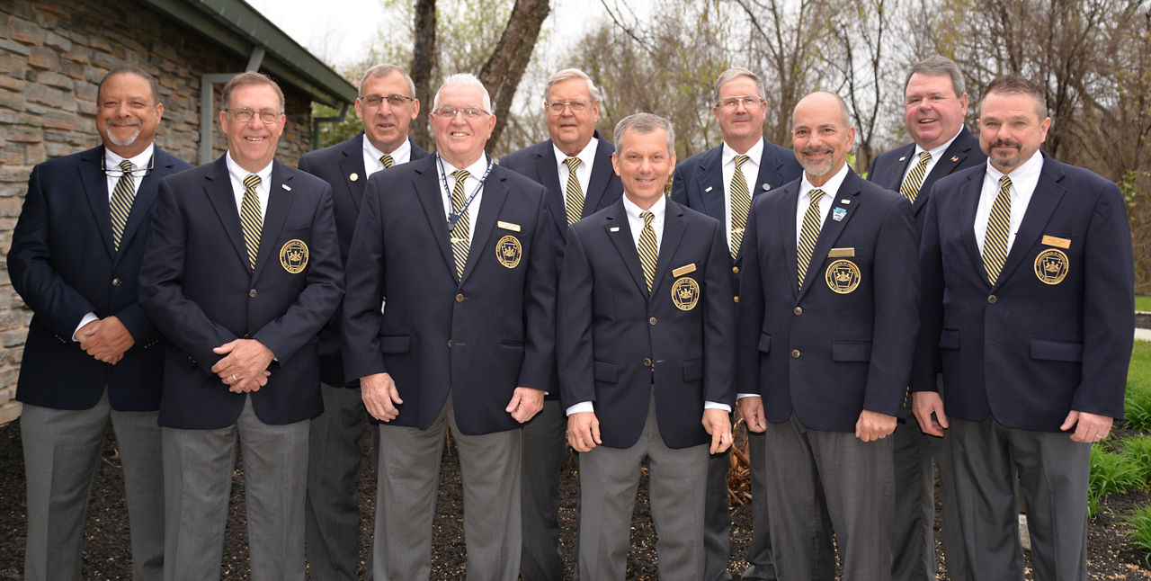 Board of Commissioners pictured from left to right:  Commisioner John Mahn Jr., Commissioner Richard S. Kauffman, Commissioner Eric Hussar, Commissioner Charlie Charlesworth, Commissioner Richard Lewis, Commissioner Daniel J. Pastore, Commissioner Donald K. Anderson, Commissioner Robert B.J. Small, Commissioner William Gibney, Commissioner William C. Brock