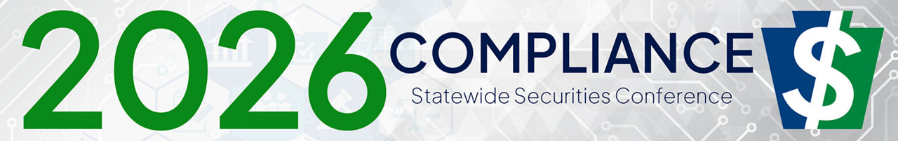 Logo for 2026 Compliance Statewide Securities Conference