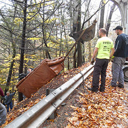 Large litter cleanup in PA