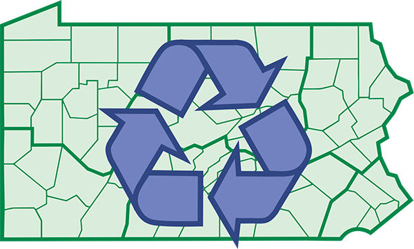 County Recycling Program Graphic