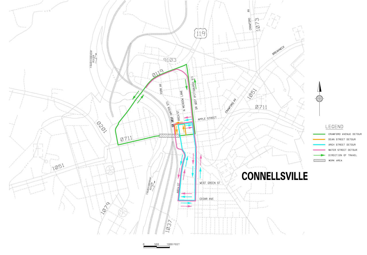 Multi-Detour Map