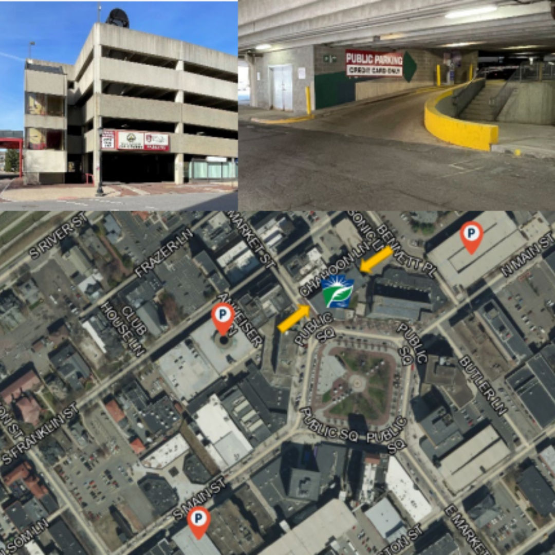 Parking Garage and Google Earth View