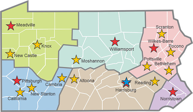 DEP_Office_Location_Map_10-1-2022