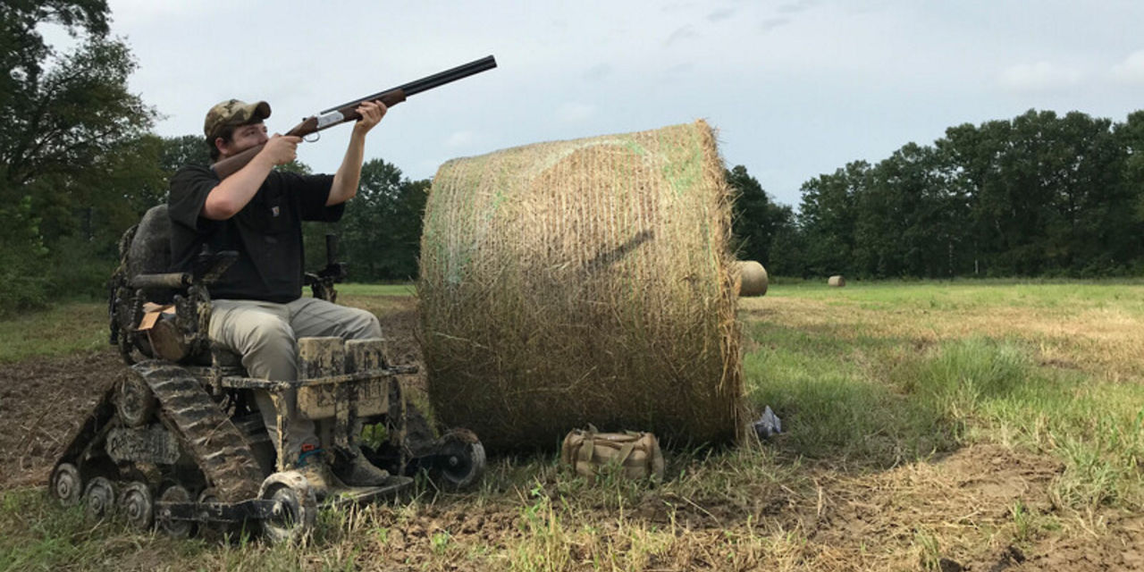 disabled hunter in wheelchair