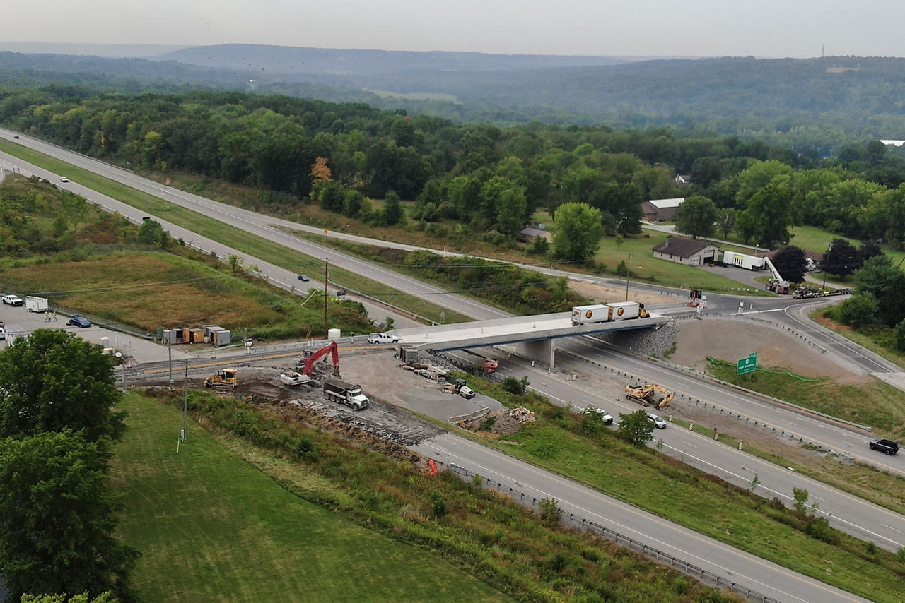 Route 318 Bridge partial reopen