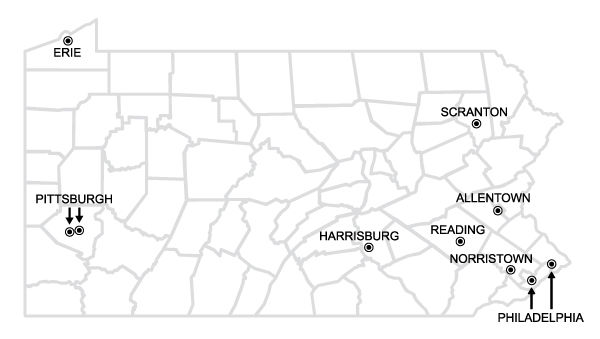 District Offices Map