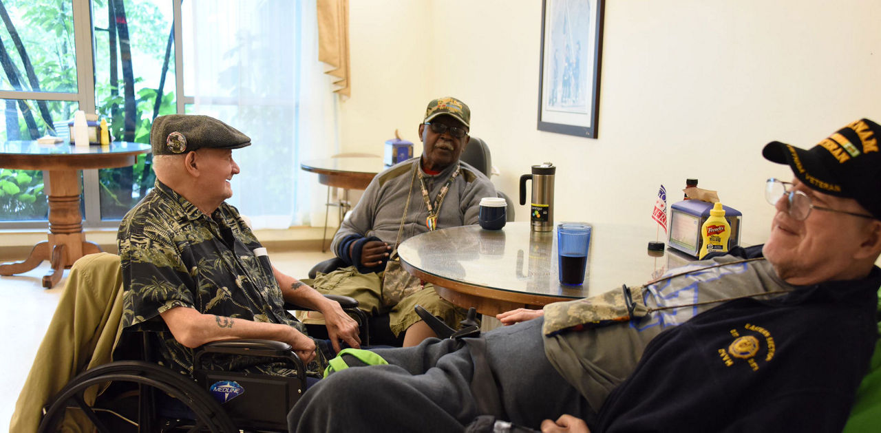 Testimonial from resident at Delaware Valley Veterans' Home