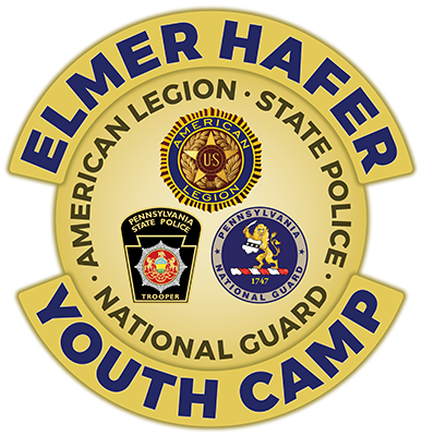 Elmer Hafer American Legion State Police National Guard Youth Camp logo