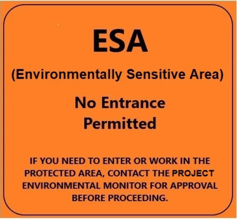 ESA sign