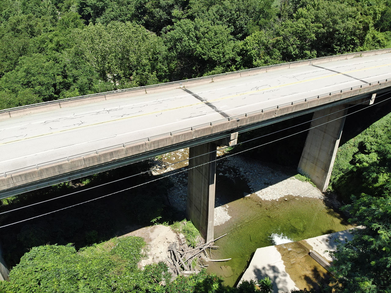 Erie County Route 20 bridge