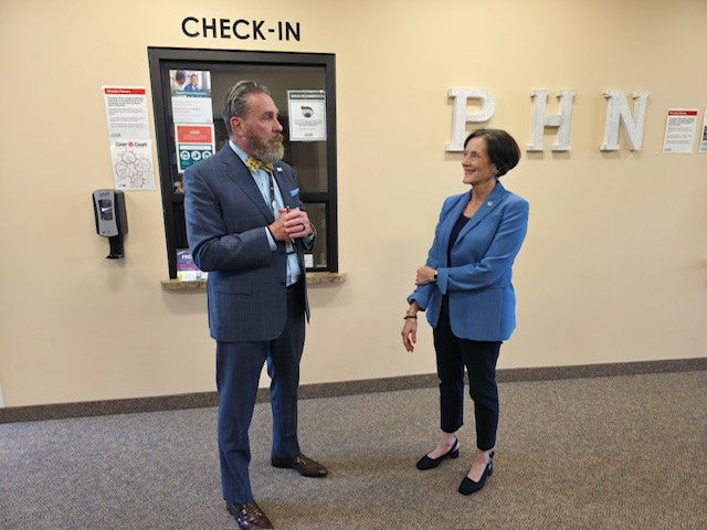 Secretary Arkoosh visits Wayne Primary Care, a federally qualified health center