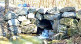 Erosion, scour, and aquatic barrier at an undersized culvert