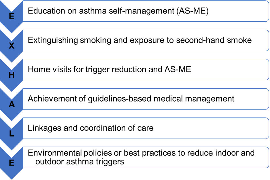 six EXHALE strategies to address asthma