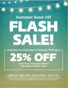 Fine Wine and Good Spirits Summer Flash Sale