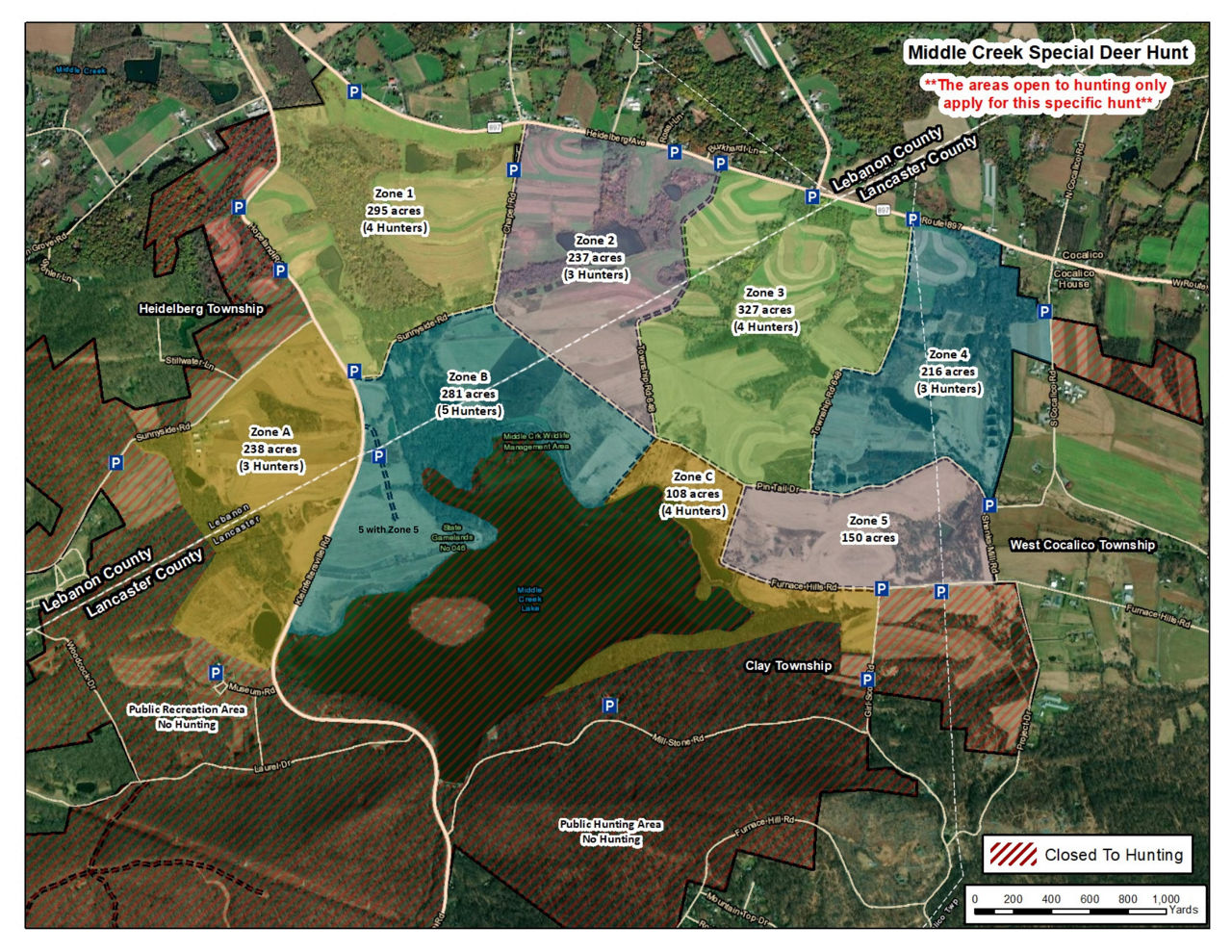 Middle Creek Flintlock Map