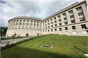 Exterior of the Forum Building