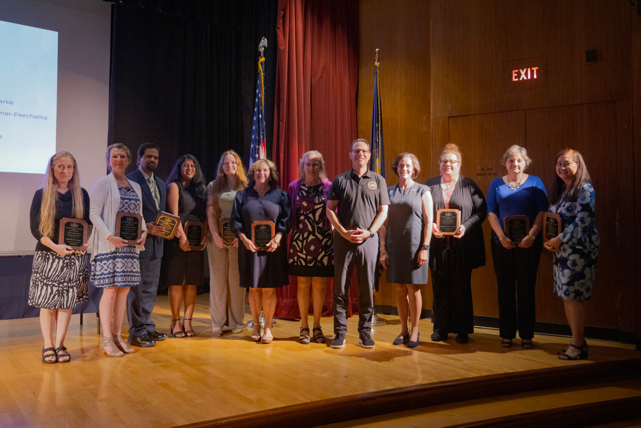 Governor Shapiro, Secretary Arkoosh, and DHS' winners of the Governor's Award for Excellence