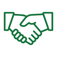 illustration of a handshake