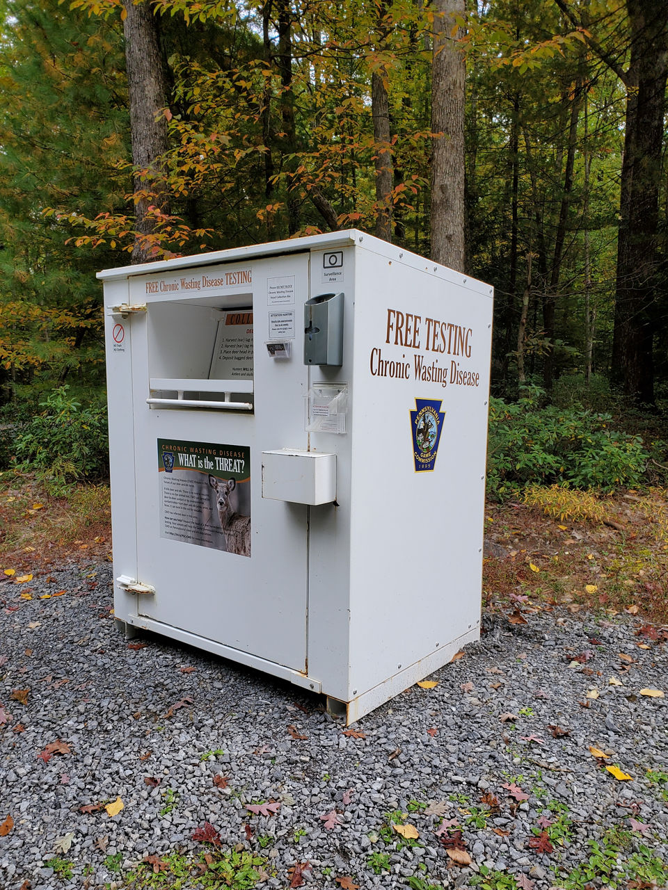 CWD white headbin box