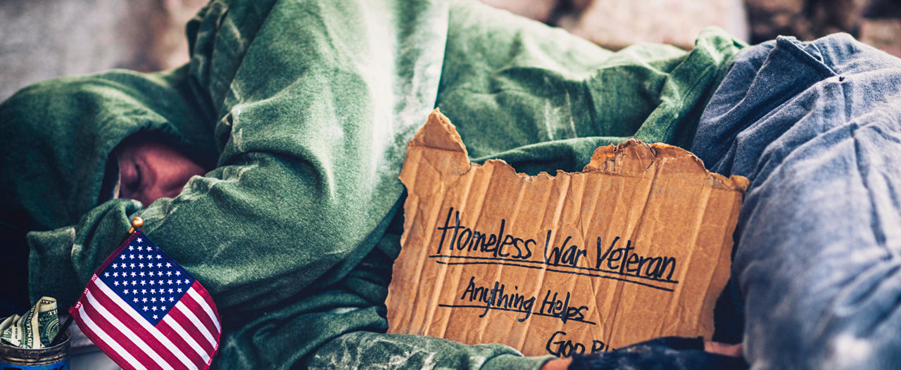 Homeless Veteran