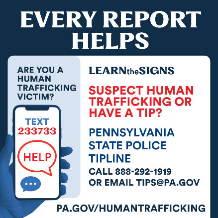 Graphic 2 - Resources for help and reporting