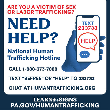 Graphic 4 - Resources for help and reporting