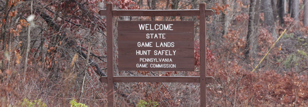 SGL Hunt Safe Sign