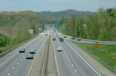 I-80 toward Broad Street (state route 191)