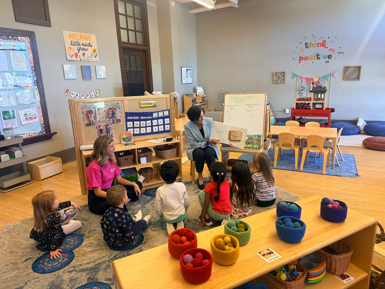 Secretary Arkoosh visits Bright Horizons at Scranton child care center