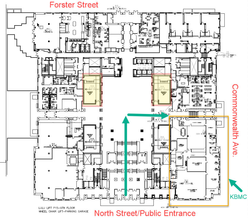 Keystone Building Map