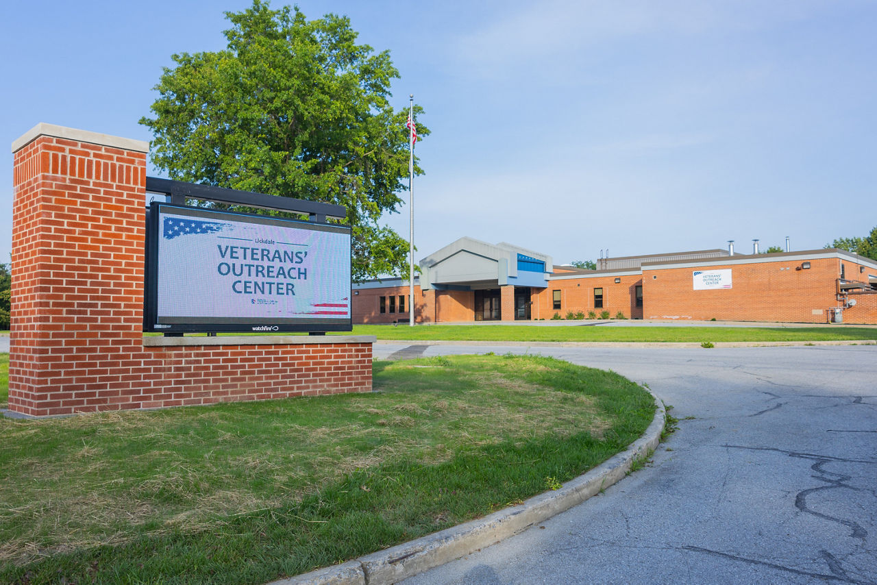 Image of the Lickdale Veterans' Outreach Center