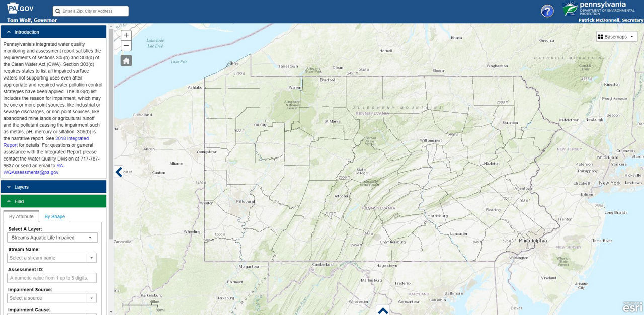 Integrated Report Mapping Application