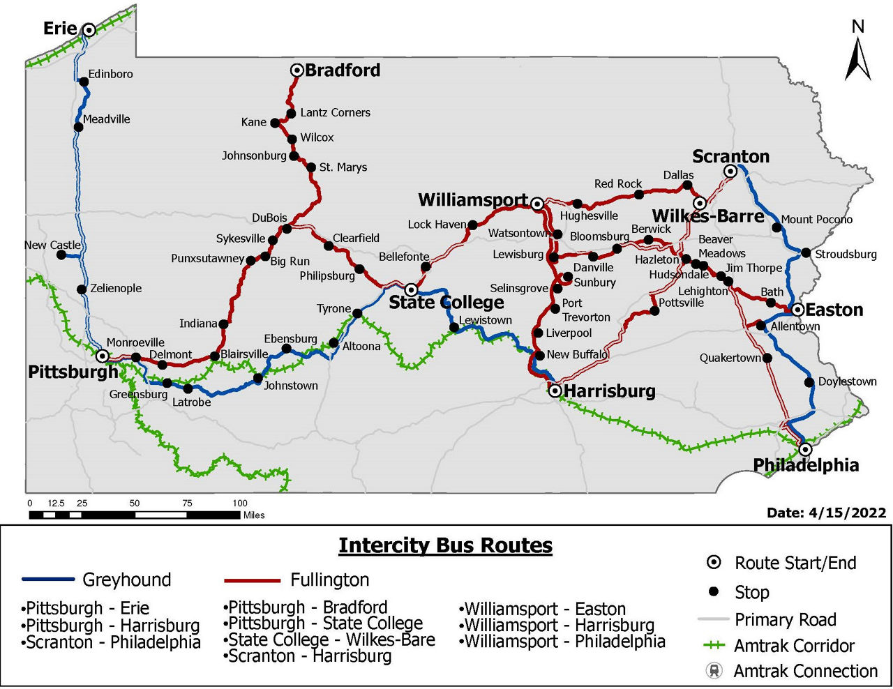 intercity bus routes