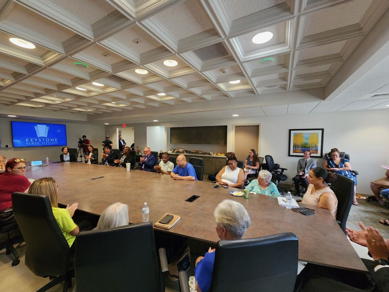 Secretary Arkoosh with Disability Advocates