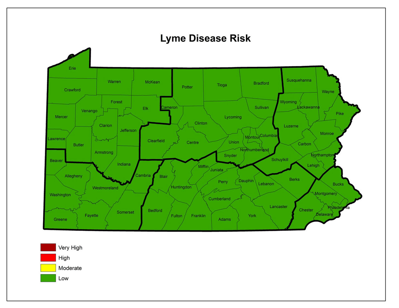 Lyme Disease Risk - September 2025