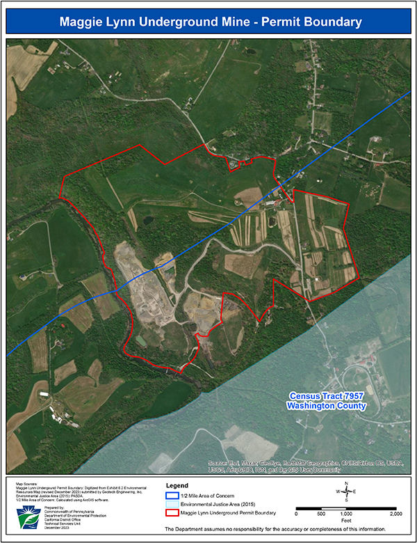 Maggie Lynn Area Map 12-12-23