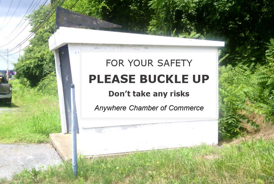 Public Service Sign Example