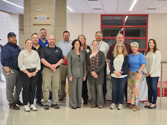 Secretary Arkoosh joins members of the mass care exercise