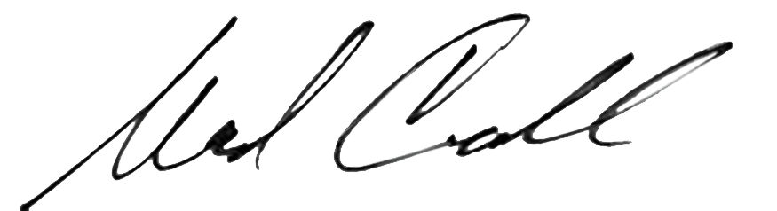 Signature of PennDOT Secretary Michael Carroll