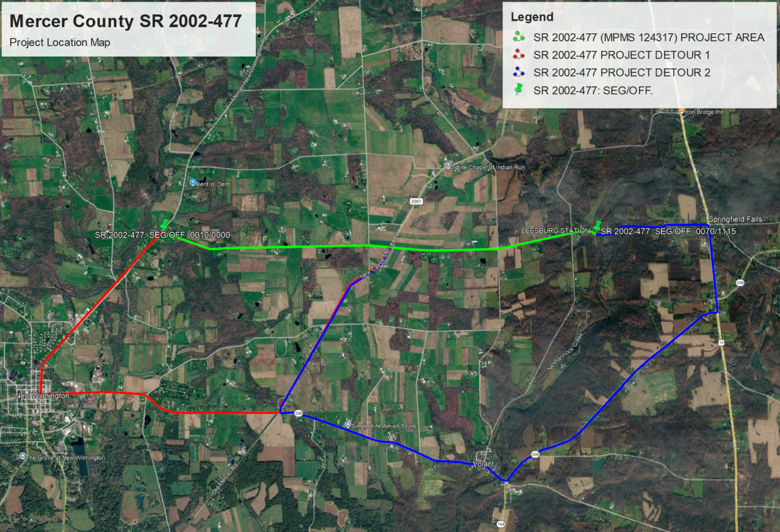 Leesburg Station Road / Leesburg Road