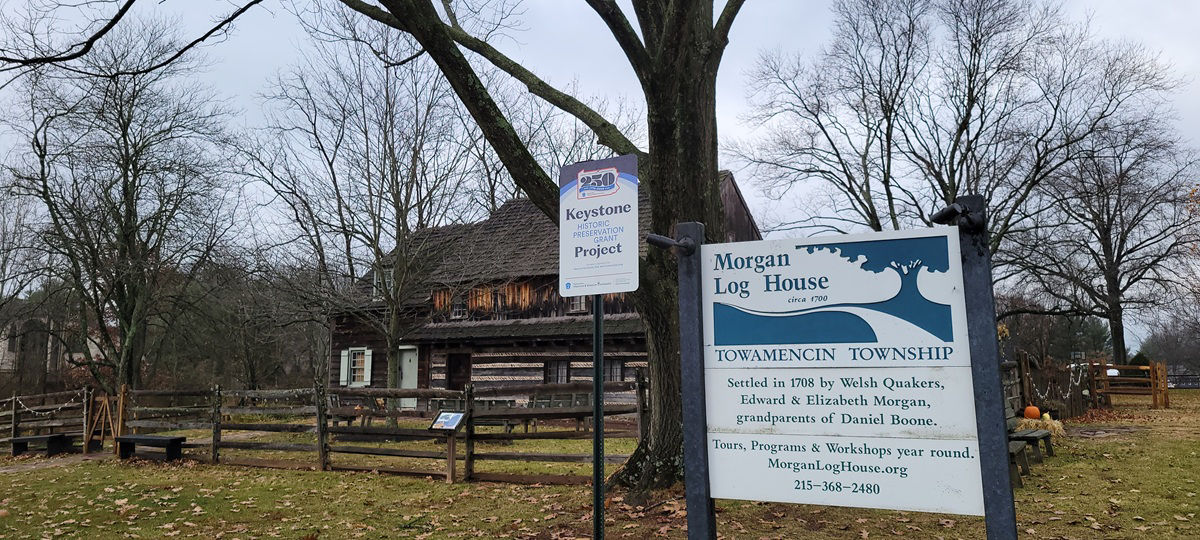 Morgan Log House.