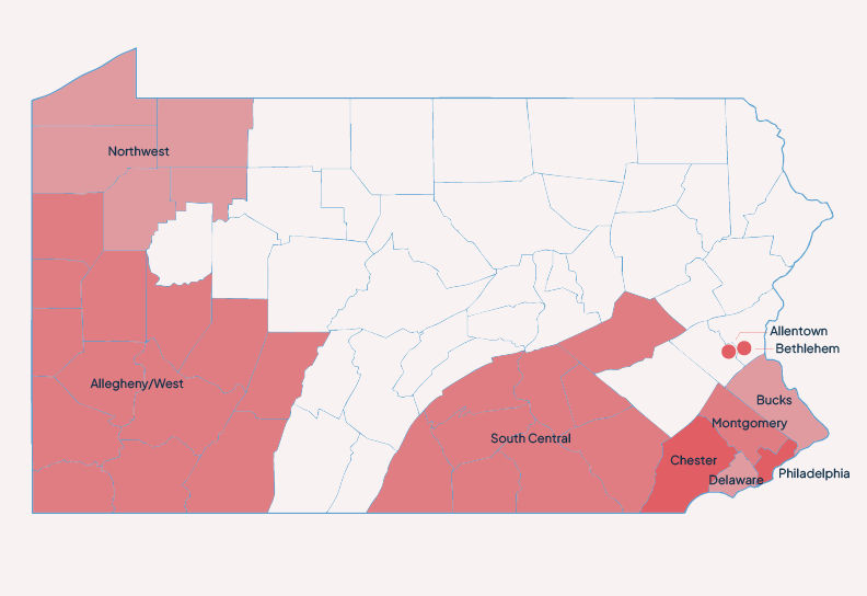Medical Reserve Corps map