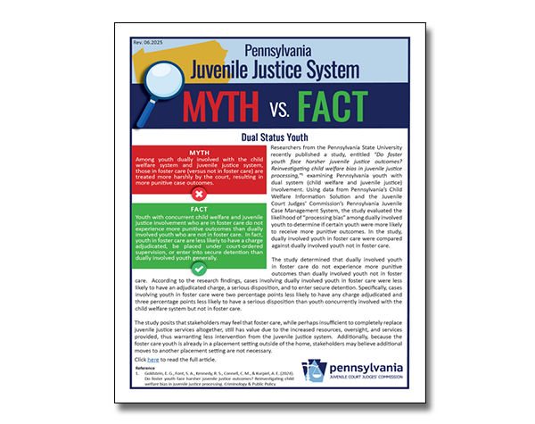 Cover of Myth vs Fact publication