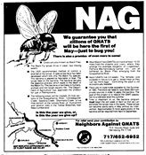 Neighbors Against GNATS poster